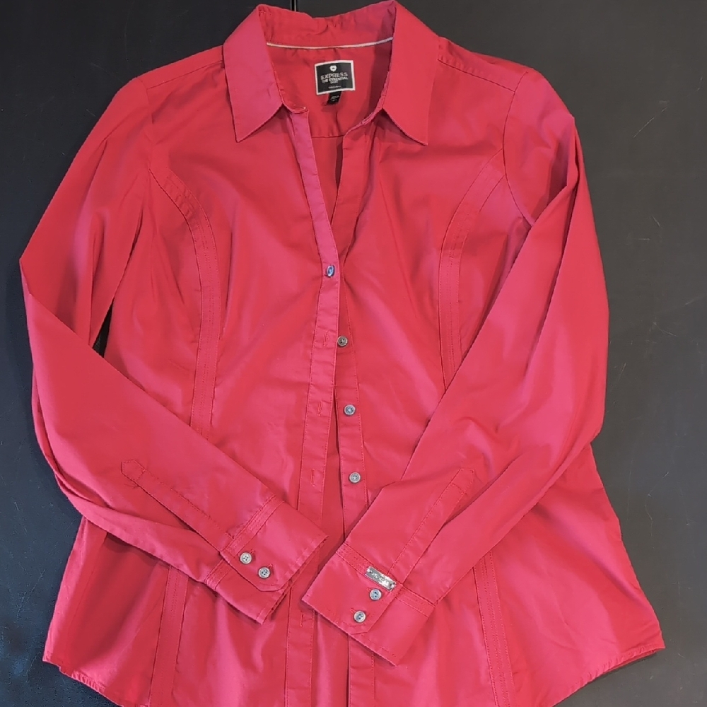 Express Classic Red Essential Shirt